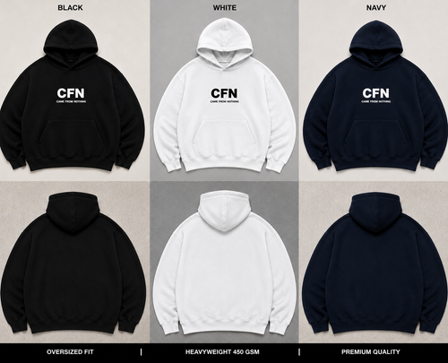 CFN Came From Nothing Hoodie - Black