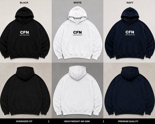 CFN Came From Nothing Hoodie - Black