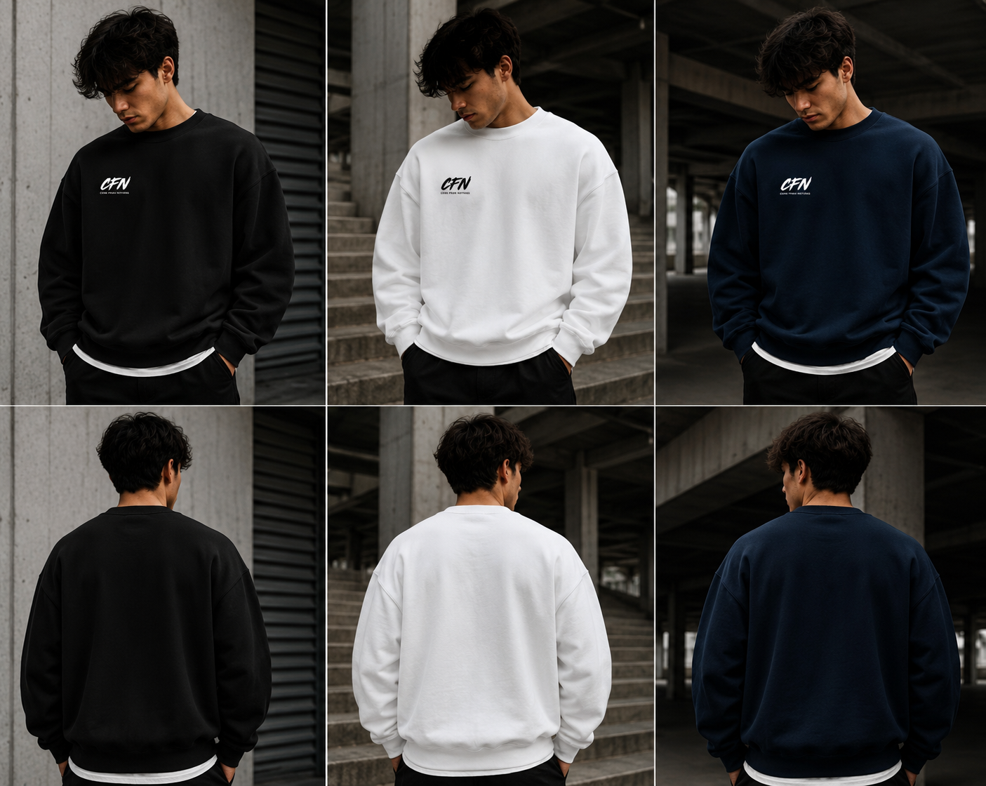 CFN Came From Nothing Sweatshirt - Navy
