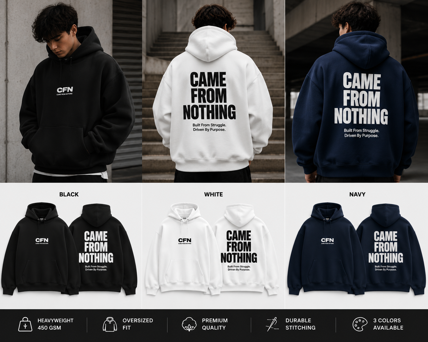 CFN Came From Nothing Hoodie