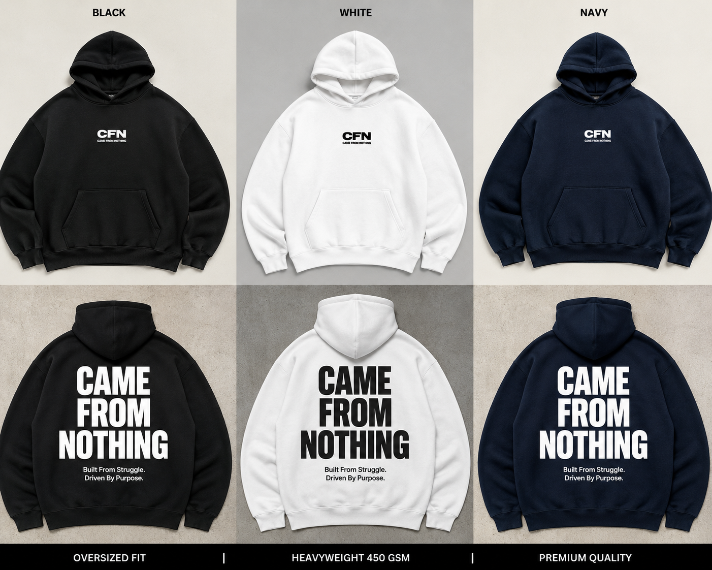 CFN Came From Nothing Hoodie