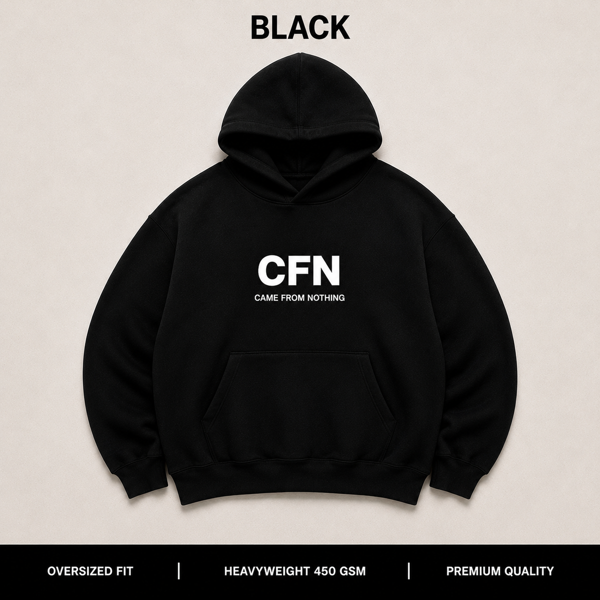 CFN Hoodie - Black