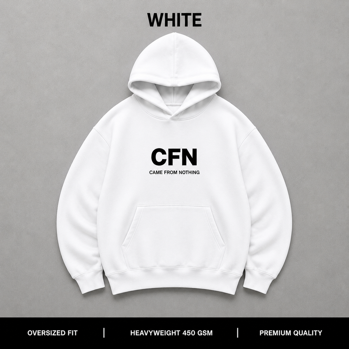 CFN Hoodie - White